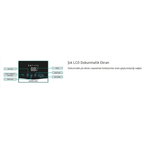 Vaillant Ecotec Intro 24/24 (24 Kw) Yoğuşmalı Kombi 24 kW Kapasite ile Enerji Verimliliği A+
