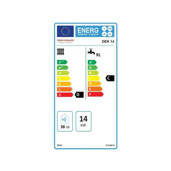 Vaillant Termodinamik Dek 14 Kw Monofaz Elektrikli Kombi (Isıtma+Sıcak Su)