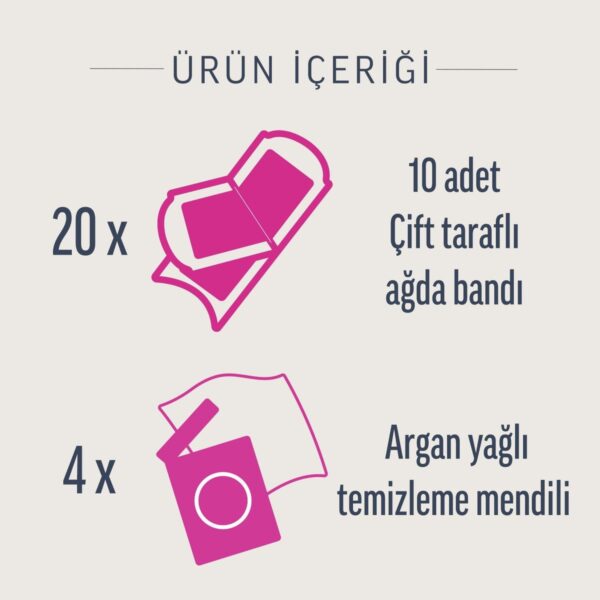 Veet Pure Hipoalerjenik Sir Ağda Bandı Yüz Bölgesi 20’li