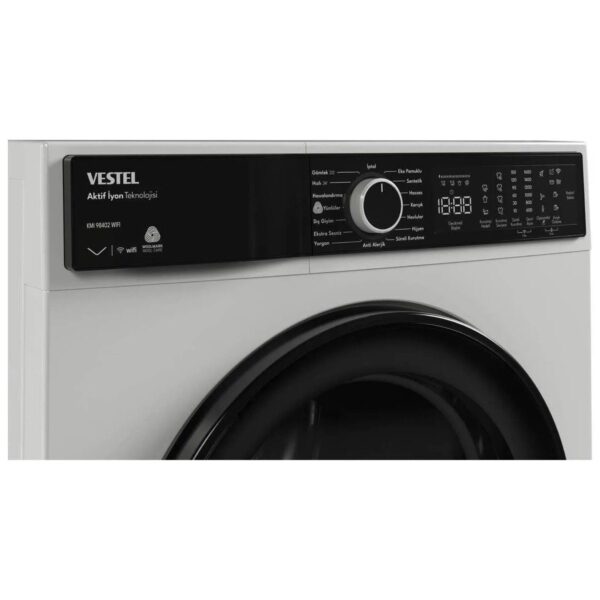 Vestel KMI 98402 WIFI 9 kg Kurutma Makinesi Isı Pompalı C Enerji Sınıfı Çocuk Kilidi Özellikli