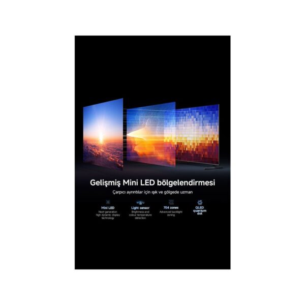 Xiaomi S Pro Mini LED 75 2026 – 4K Ultra HD Google Smart Uydu Alıcılı MiniLED TV