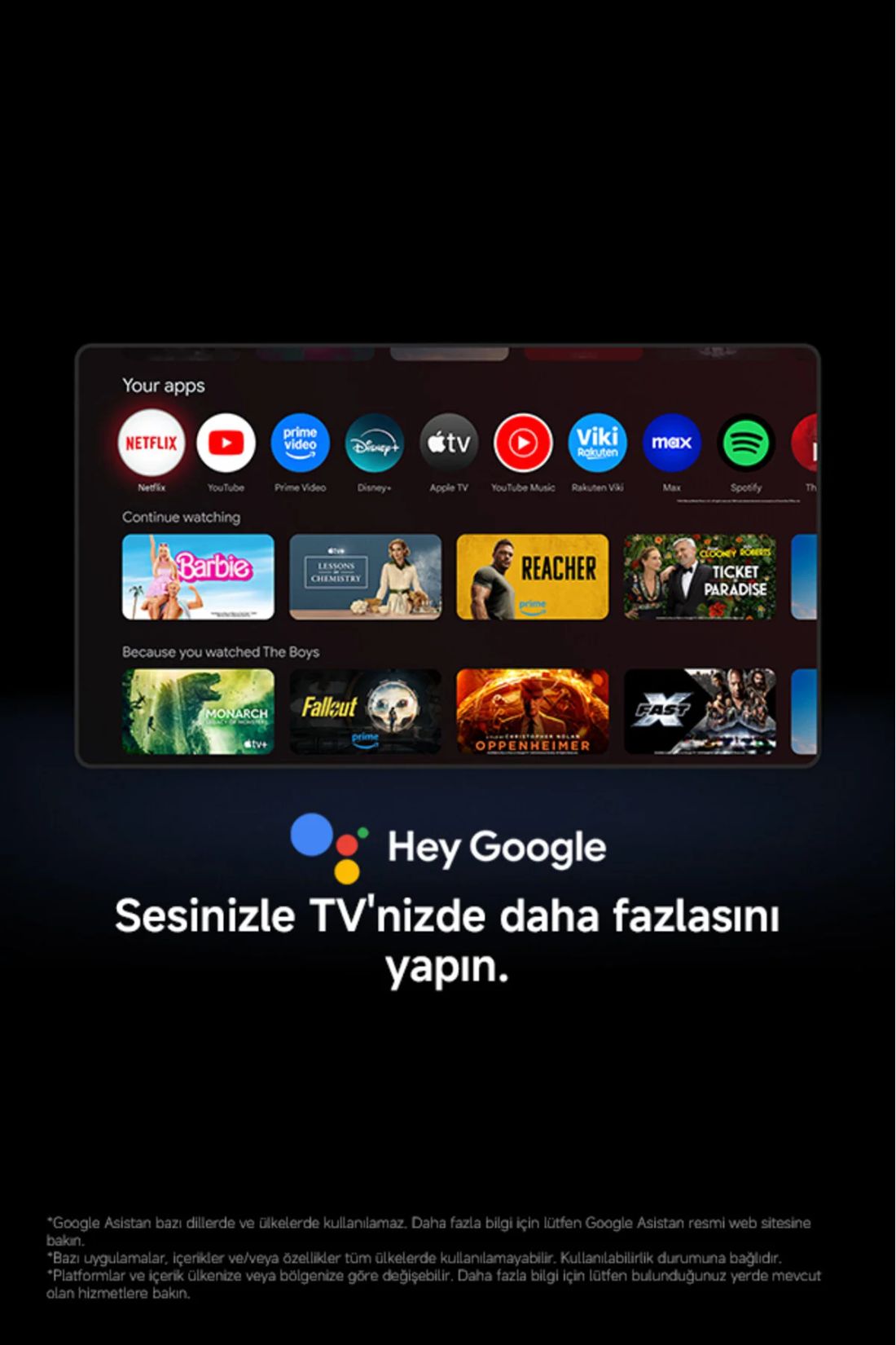 Xiaomi TV A 55 2026 - 55" 140 4K Ultra HD Google Smart AirPlay Destekli Uydu Alıcılı TV