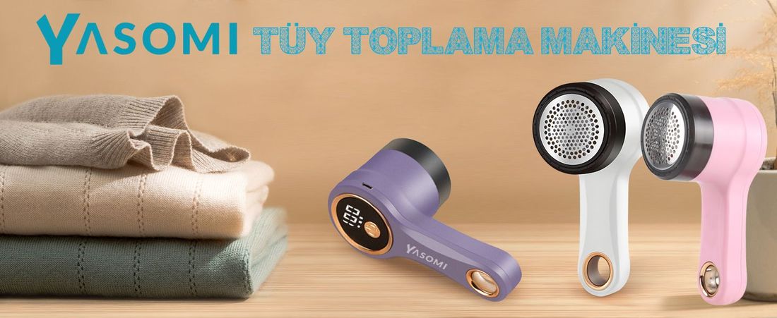Yasomi Dn-31 Quilmate USB Şarj Edilebilir LED Ekran Tiftik-Tüy Toplama Makinesi